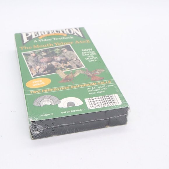 Jim Clay Perfection Turkey Call Video Textbook "The Mouth Yelper" VHS New Sealed - Picture 6 of 6